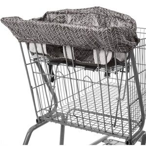 Skip Hop | Grey Feather Shopping Cart & Take Cover